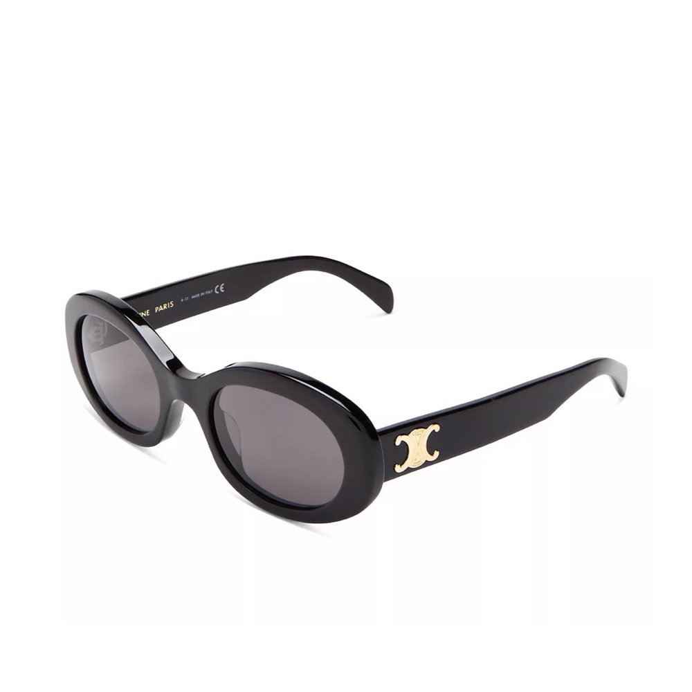 Celine Triomphe Oval Sunglasses, 52mm